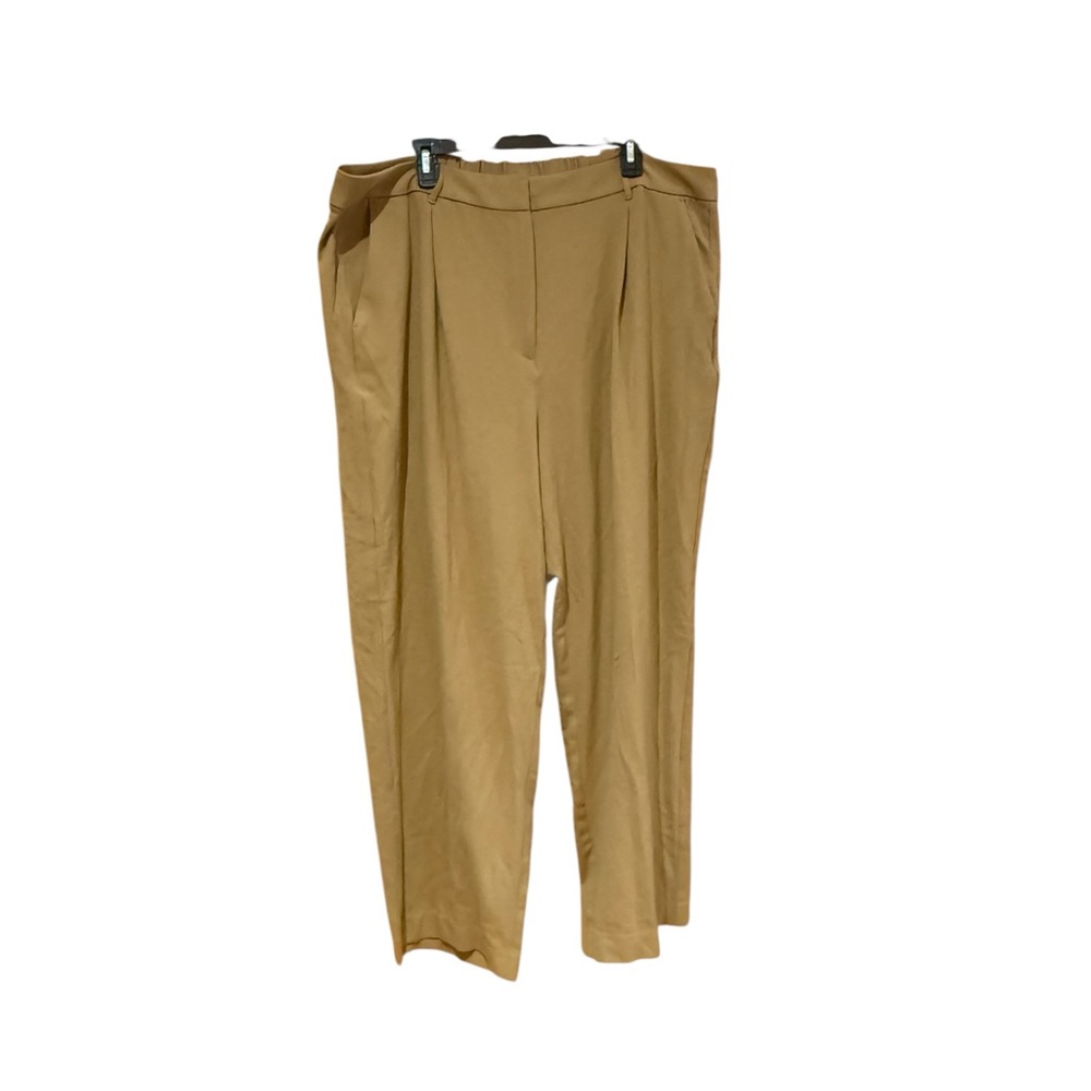 Old Navy Khaki Taylor Wide Leg Full Length Trousers